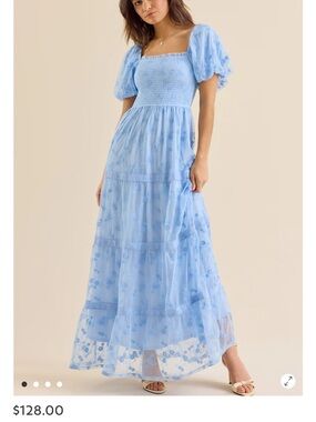 Altar'd State | Dresses | Altard State Blue And White Gingham Dress |  Poshmark